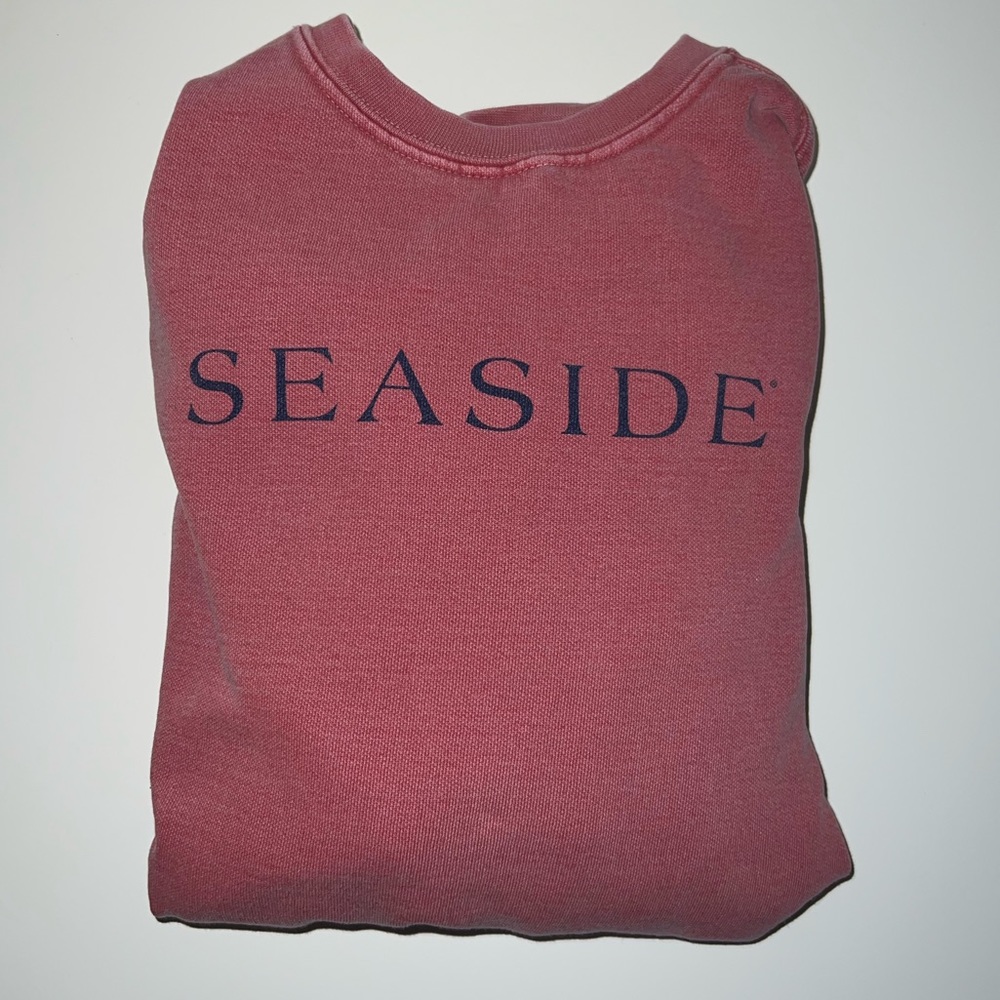 Crimson Seaside Sweatshirt